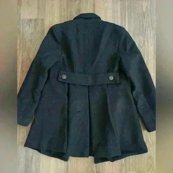 Co $1295 Wool Charcoal Gray Italian Coat Jacket Blazer Fall Luxury‎ City - Picture 3 of 15